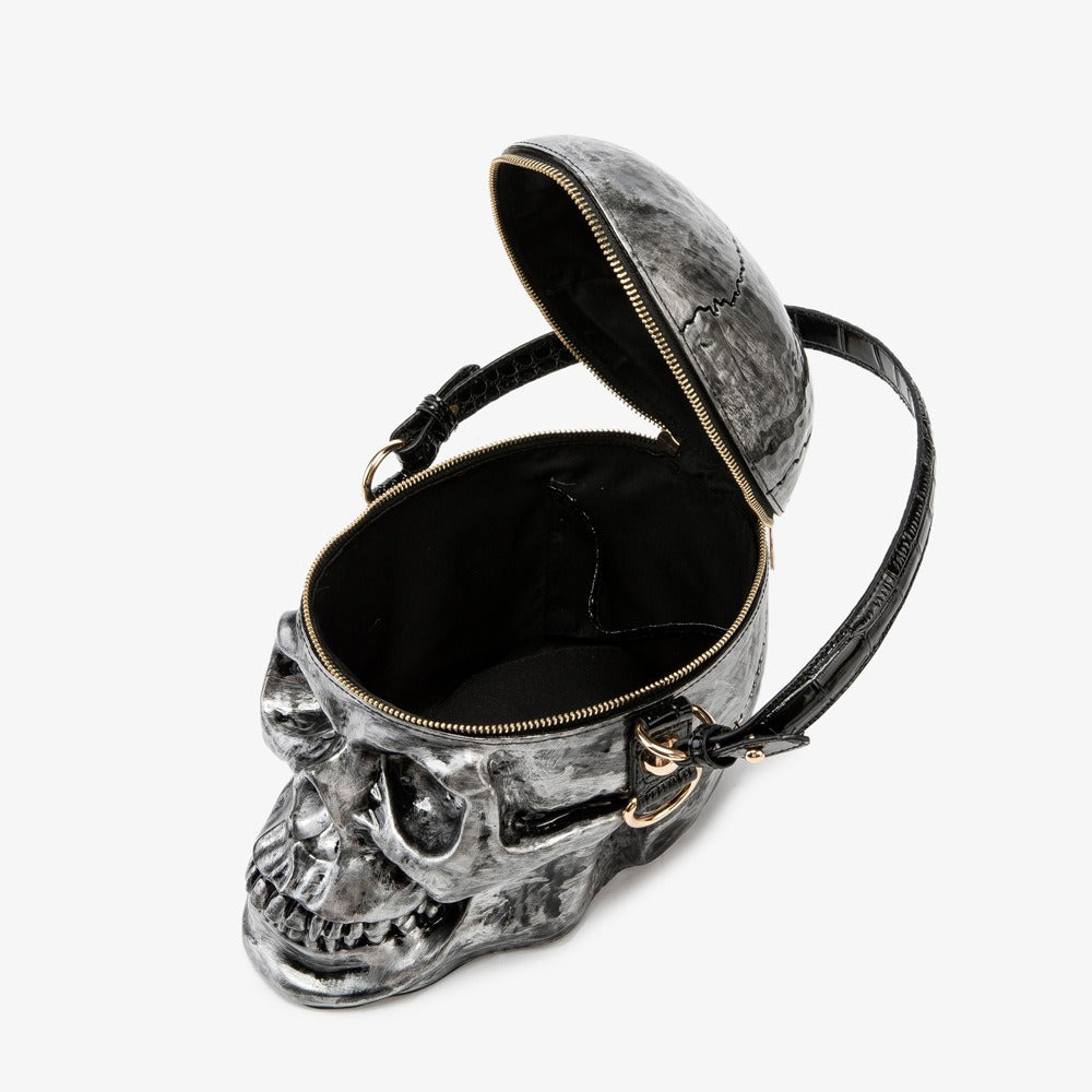 Bone Chic Skull Bag – Limited Halloween Edition Gothic Shoulder & Crossbody Handbag