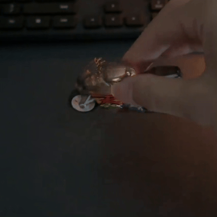 🎄 Christmas Pre-Sale – 50% OFF 🎁Spark Inertia Motorcycle Toy – Friction Powered Bike with Realistic Sparks & Stunt Play