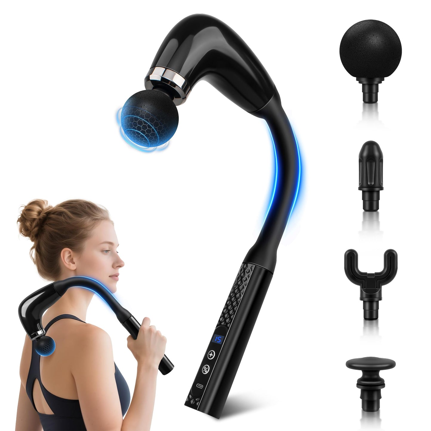 Smart massage gun