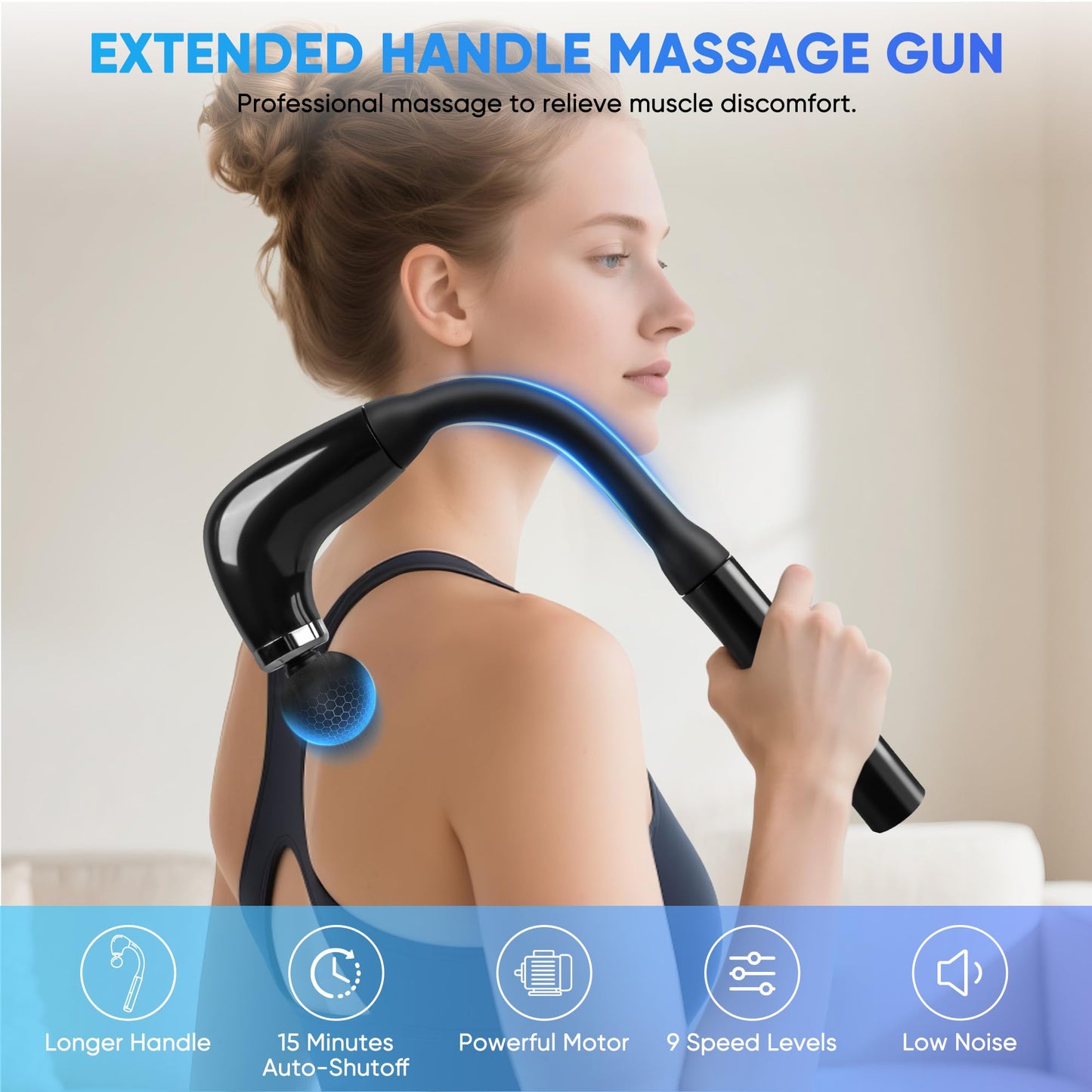Smart massage gun