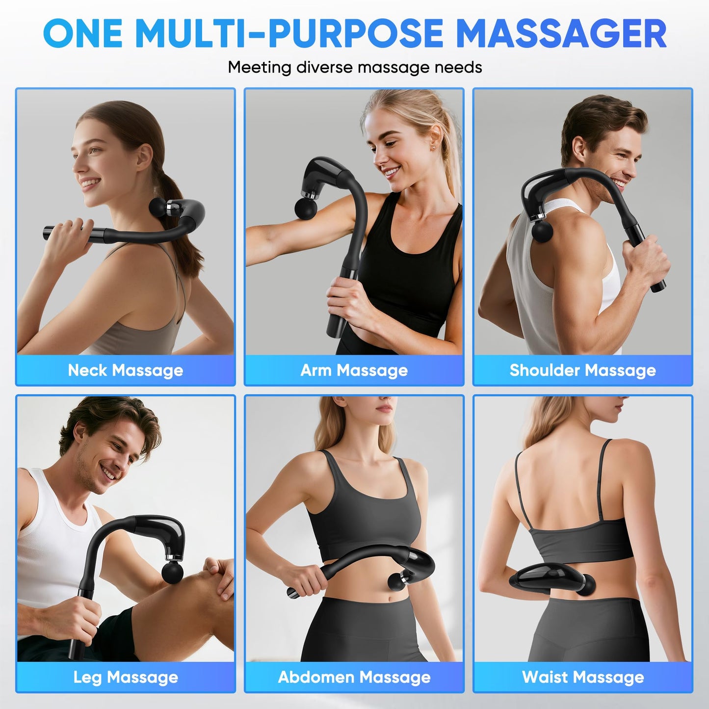 Smart massage gun