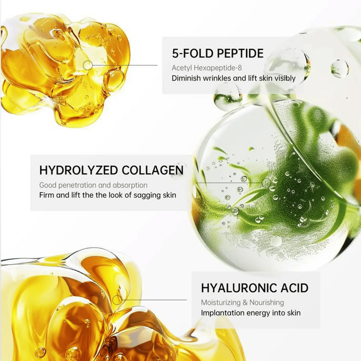 Collagen & Hyaluronic Acid Neck Firming Roller Cream – Daily Skincare Ritual