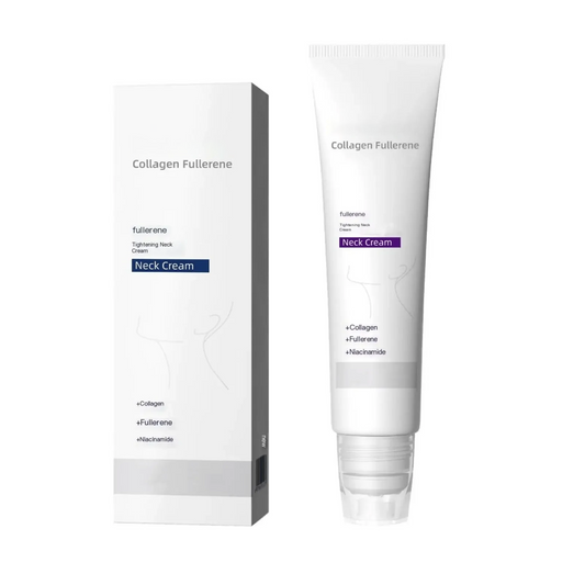 Collagen & Hyaluronic Acid Neck Firming Roller Cream – Daily Skincare Ritual
