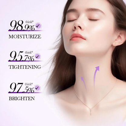 Collagen & Hyaluronic Acid Neck Firming Roller Cream – Daily Skincare Ritual