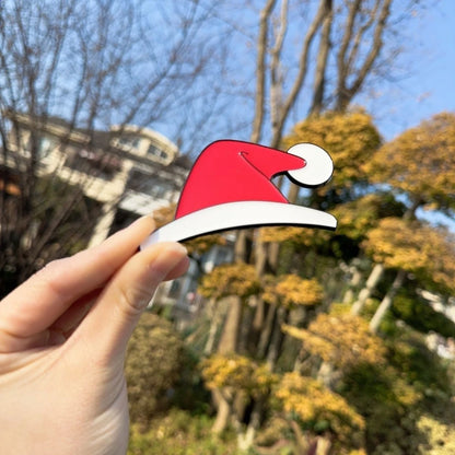 🔥Last Day - 49% Off🔥3D Santa Hat Tesla Emblem Badge for Christmas