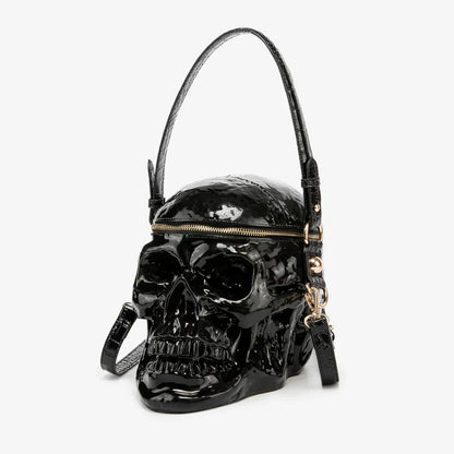 Bone Chic Skull Bag – Limited Halloween Edition Gothic Shoulder & Crossbody Handbag
