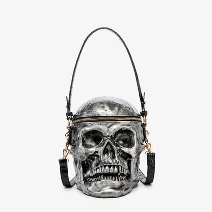 Bone Chic Skull Bag – Limited Halloween Edition Gothic Shoulder & Crossbody Handbag