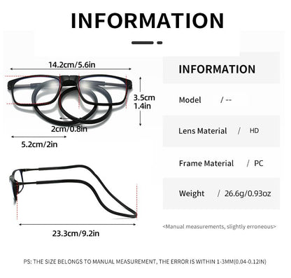 Christmas Early Sale – Magnetic Blue Light Blocking Reading Glasses