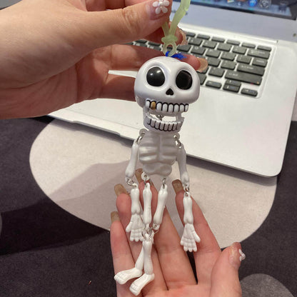 Halloween Skull Pendant Decoration – Moving Head Charm & Gift